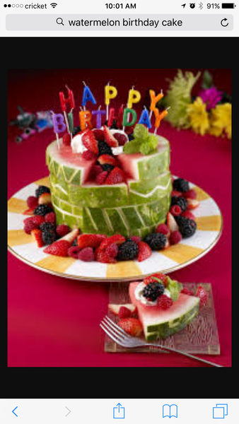 To think if you're going to make a cake for my son's birthday, you don't make one like this!?