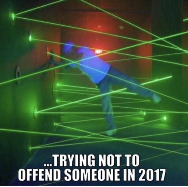 To ask if you mind being called "Man"?