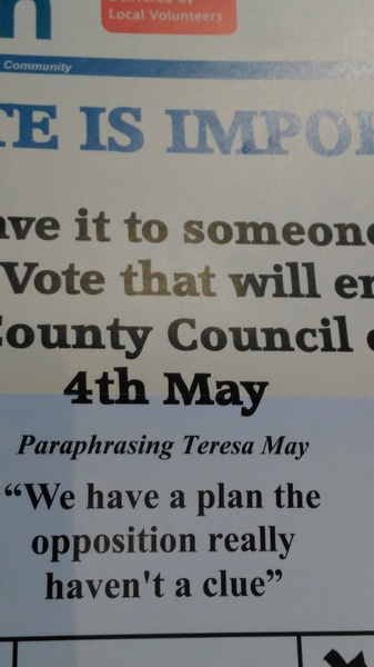 Theresa May or Teresa May...