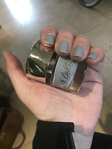 Grey nail polish...help!
