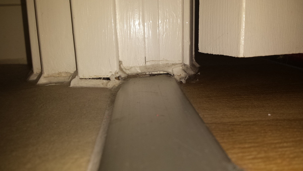 Doors leaning down?