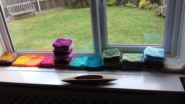 what to do with 120 granny squares!