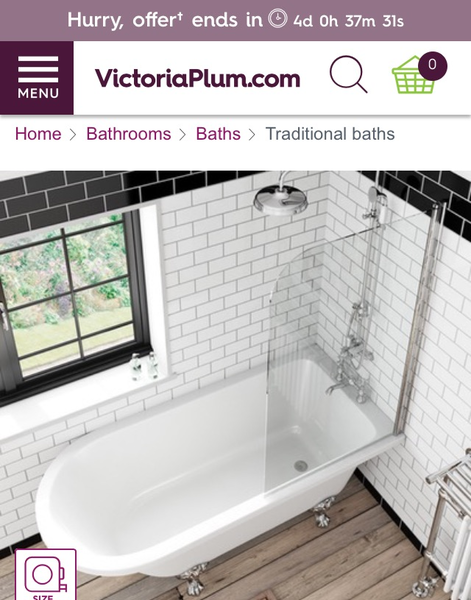To ask to see your bathroom?