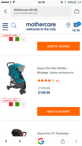 To keep changing prams? **help me please**