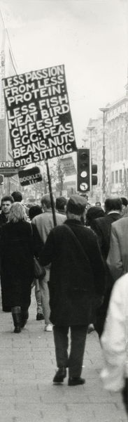To feel angry about religious shouty people in city centre