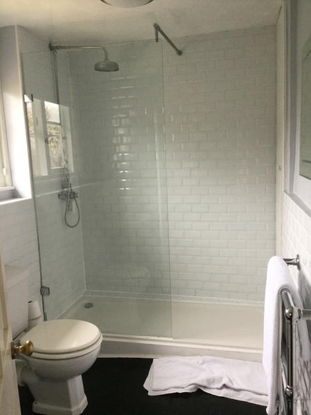 To ask to see your bathroom?