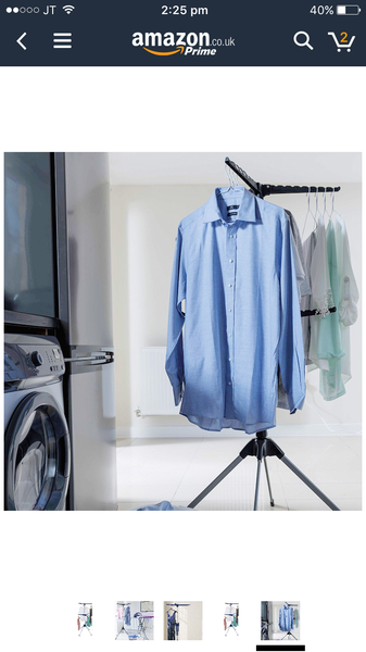 To ask for help with ironing