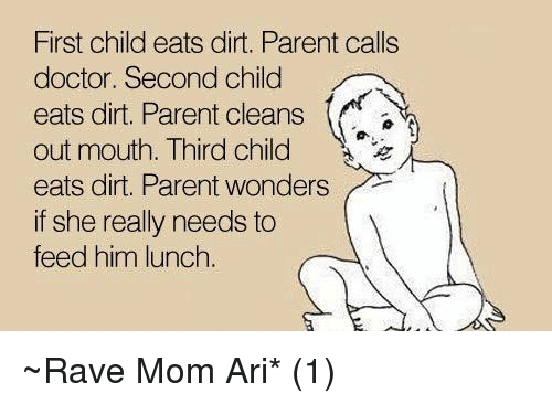 Is it true that you're more chilled out with your 2nd baby?