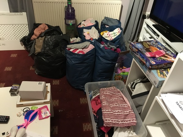 This chronic hoarder has seen the light!