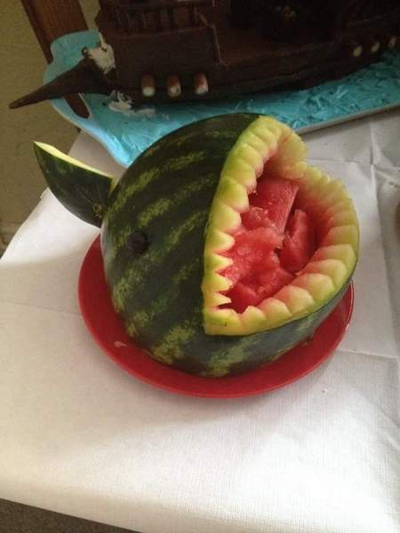To think if you're going to make a cake for my son's birthday, you don't make one like this!?