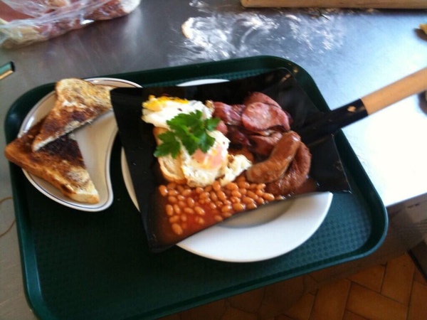 To think this is the wankiest thing I've ever eaten?