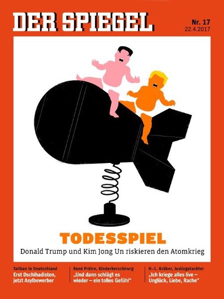 Our bigly armada is...somewhere! Watch out, gentleman! Trump cont..