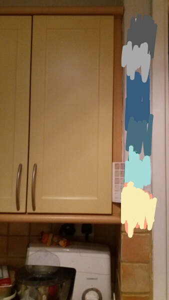 Yellow kitchen cabinets - what colour walls?