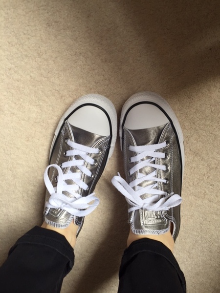 Quick vote: silver converse, yay or nay?