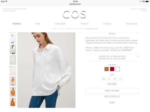 Cos clothes - any thoughts?