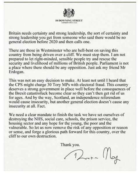 Westministenders: Wake up and smell the coffee, shit just hit the fan.