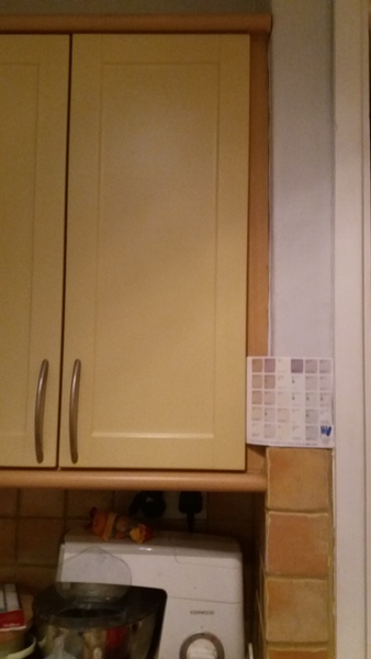 Yellow kitchen cabinets - what colour walls?