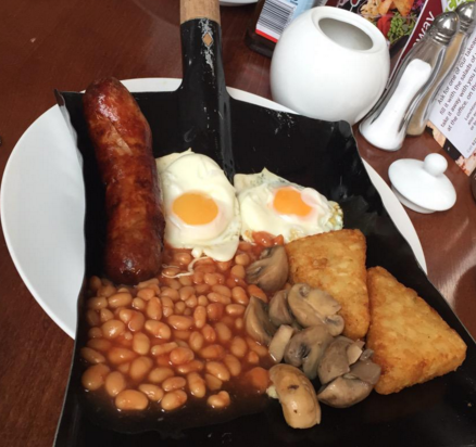 To think this is the wankiest thing I've ever eaten?