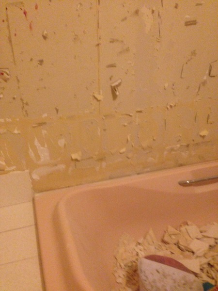 To ask to see your bathroom?