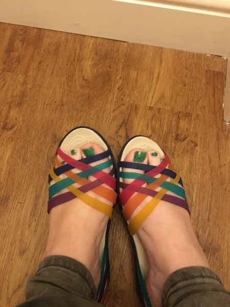 I don't want to look expensive thread. I like colour, prints and comfortable quirky stuff.
