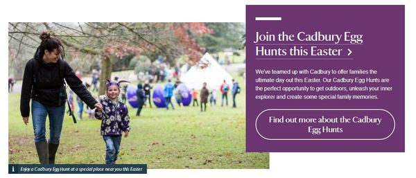 to wonder why the fuss about Easter and the national trust?