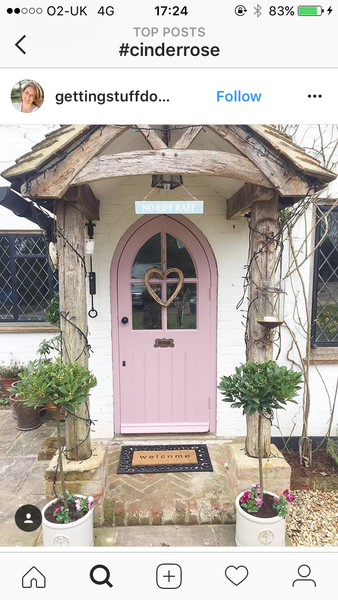 Front door and garage door colour