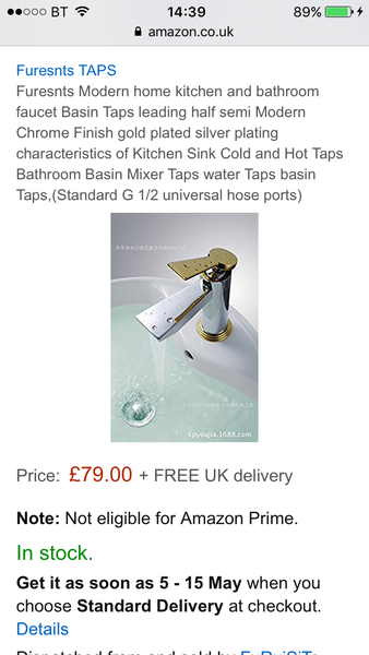 Help me decide on bathroom taps!