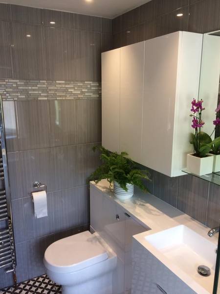 To ask to see your bathroom?