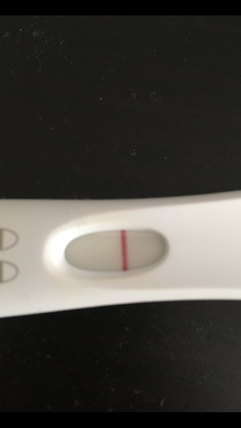 Anyone see a vvv faint 2nd line?