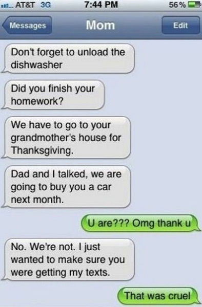 My DS doesn't answer my messaages