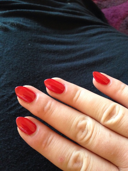 I love this nail shape