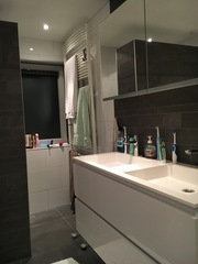 To ask to see your bathroom?