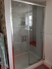 To ask to see your bathroom?
