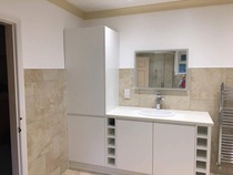 To ask to see your bathroom?