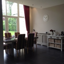 Farrow & Ball Elephants Breath and Manor House Gray
