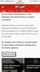 POSSIBLE SPOILERS- line of duty trailer