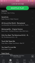 To ask you what old school late 90's & 00's RnB songs are a must on this play list