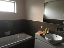 To ask to see your bathroom?