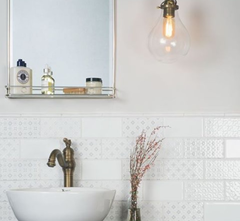 White tiles with dark grout. Anyone done this?