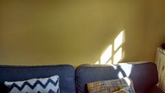 What colour with grey sofa?