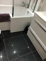 To ask to see your bathroom?
