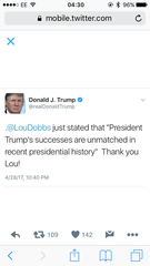 This thread is better than any White House Press dinner. Trump cont