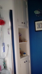 To ask to see your bathroom?