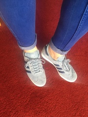 Velvet Trainers at my age?