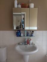 To ask to see your bathroom?