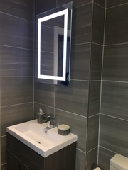 To ask to see your bathroom?