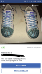 To really really want to share this! (Facebook selling thread)