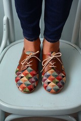 I don't want to look expensive thread. I like colour, prints and comfortable quirky stuff.