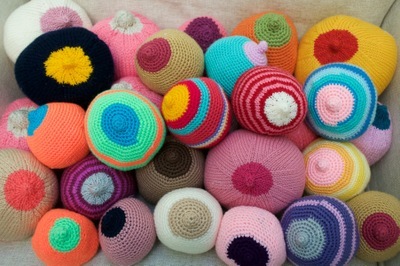 2017...Woolly knockers for community breastfeeding support