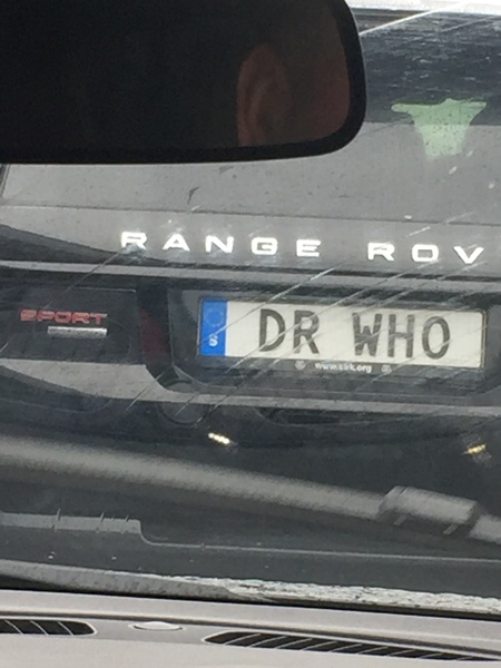 AIBU to think this personalised number plate is twattish ?